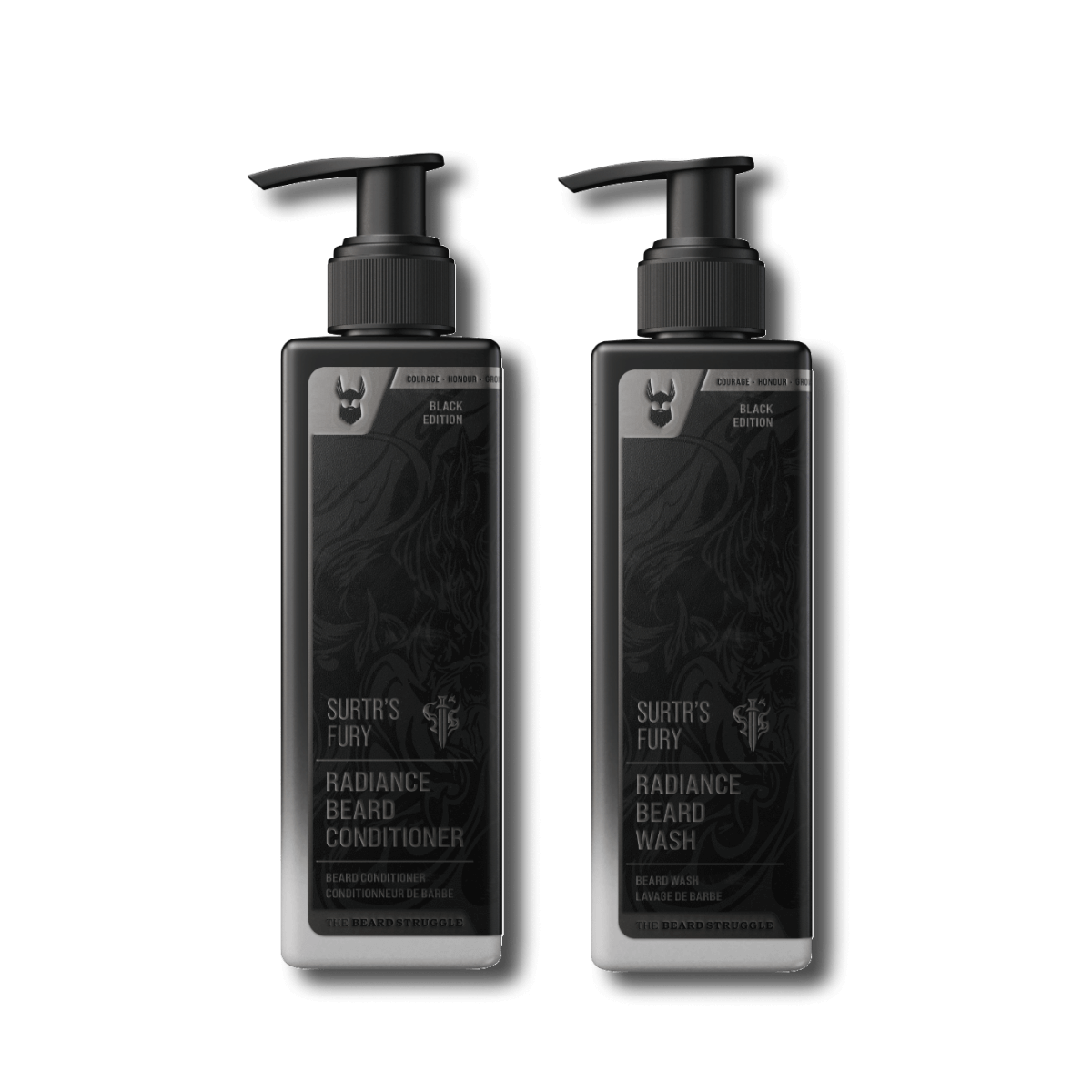 Radiance Bartwasch- und Conditioner-Paket