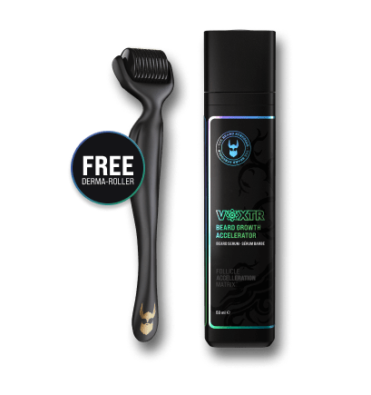 Voxtr Beard Accelerator Serum – Gratis-Roller-Special