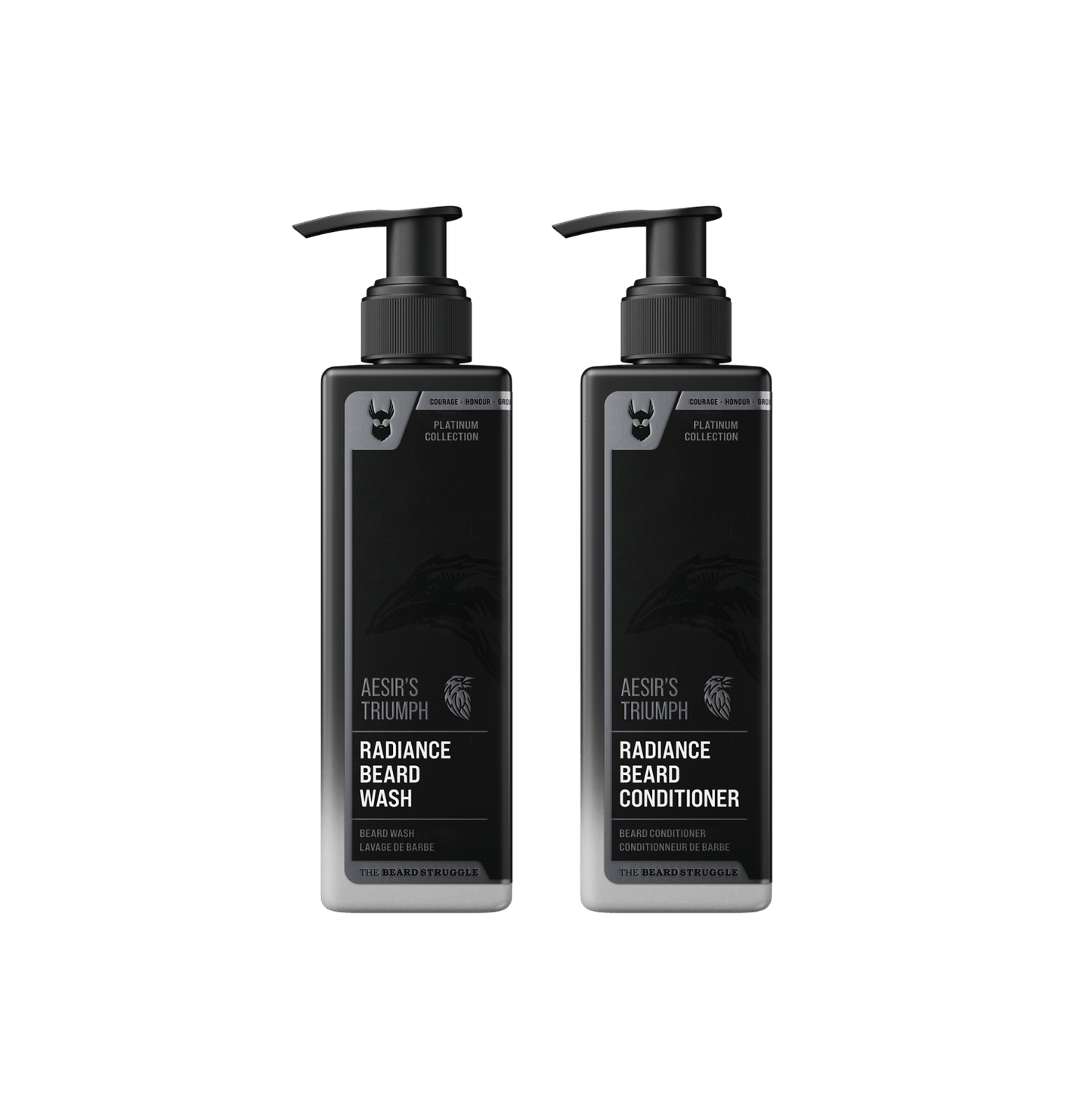 Radiance Bartwasch- und Conditioner-Paket