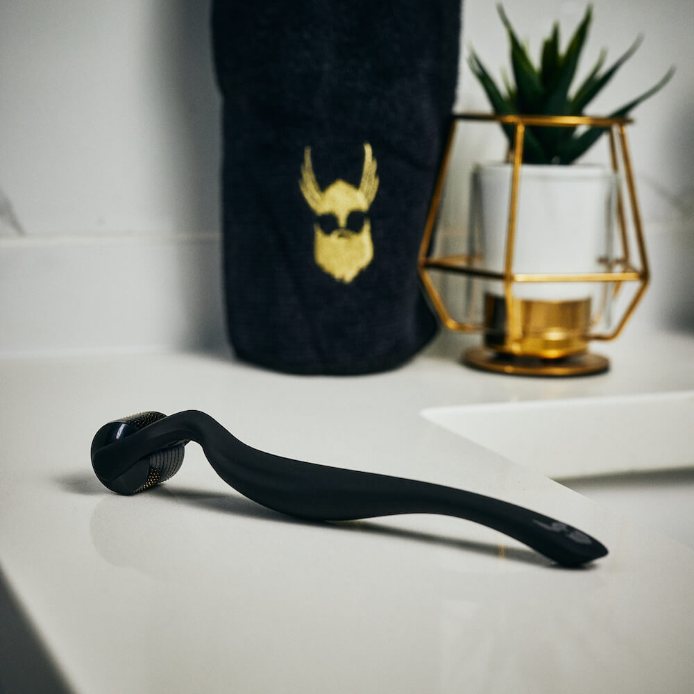 Mikronadel-Dermaroller für den Bart