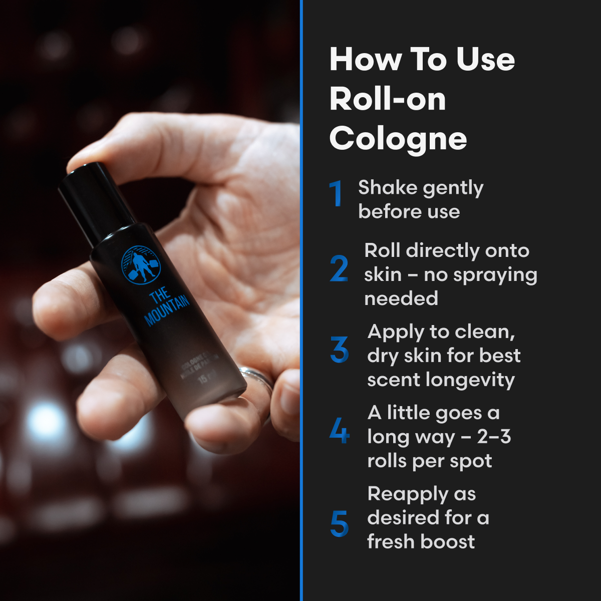 Konzentriertes Kölnisch Wasser - Berg