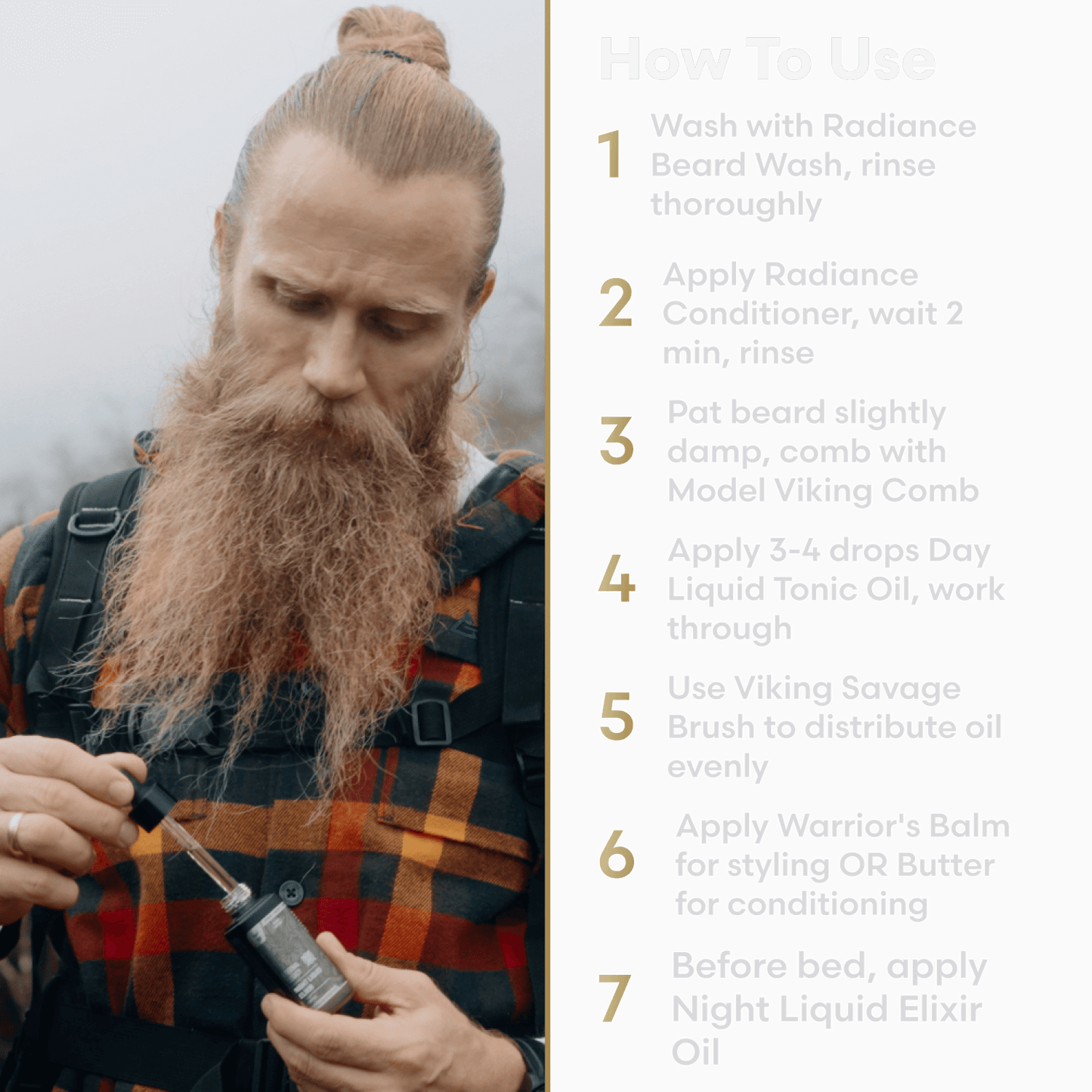 Das ultimative Bart-Set – Meistern Sie die Kunst der Wikinger-Pflege