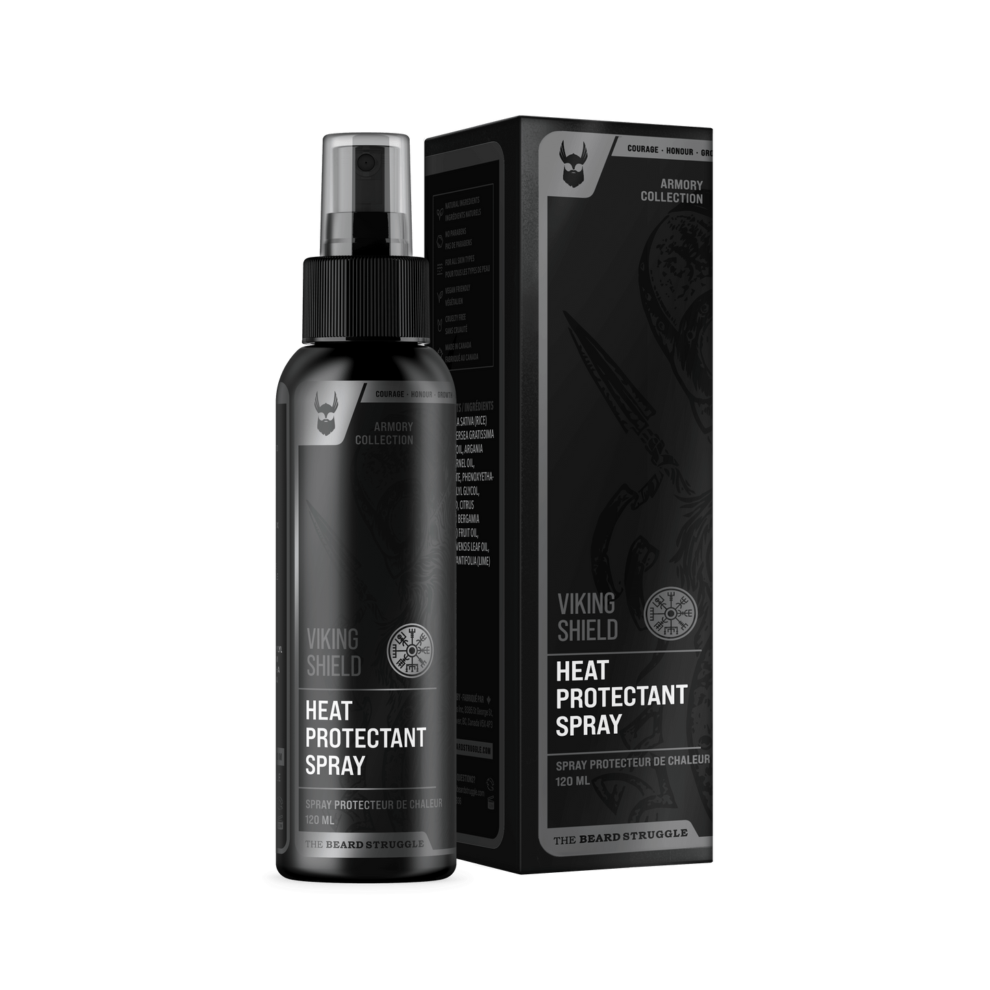 Viking Shield Hitzeschutzspray für Bart und Haar