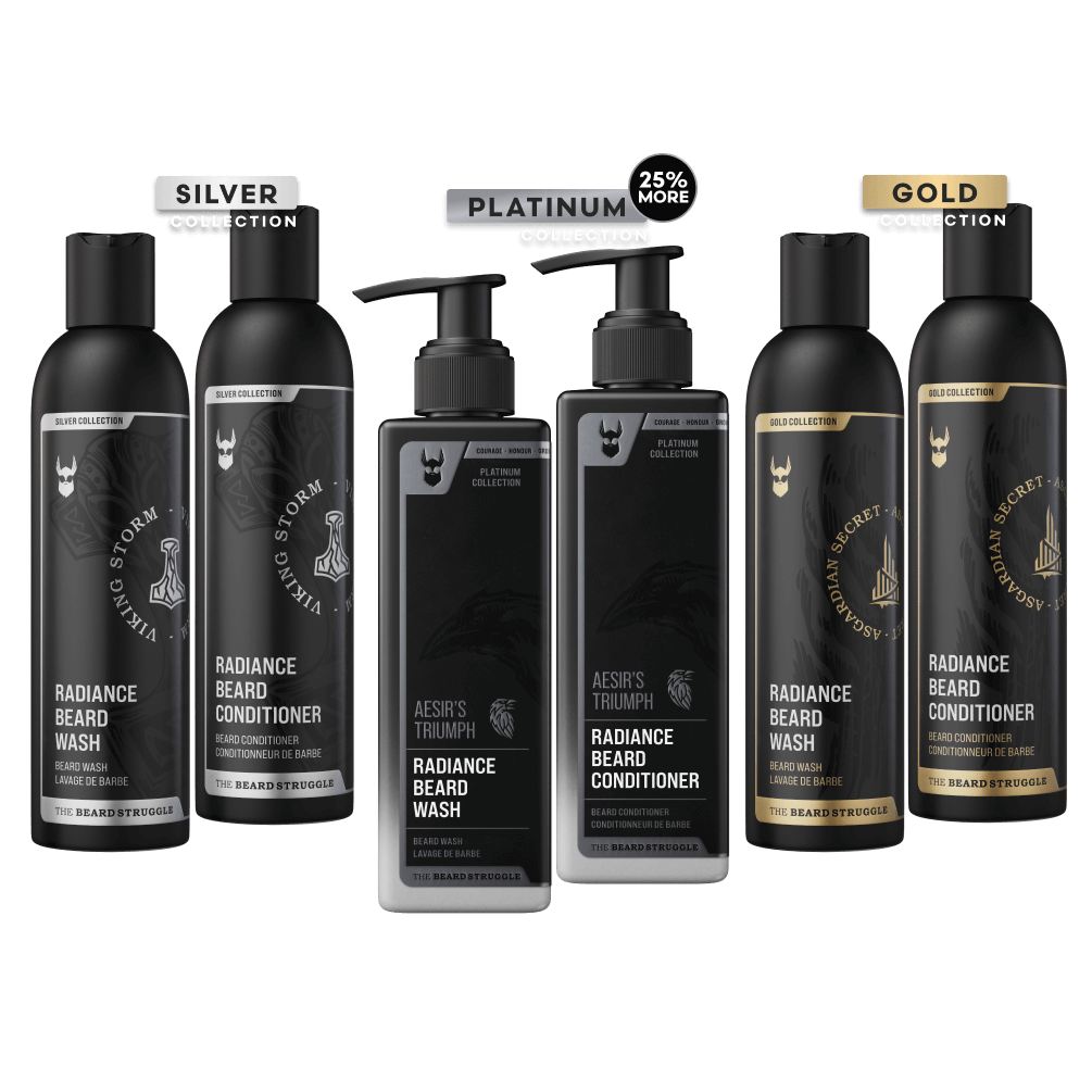 Radiance Bartwasch- und Conditioner-Paket