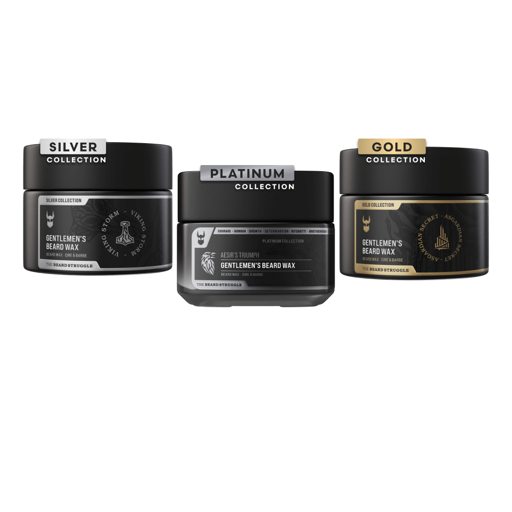Bart- und Schnurrbartwachs für Herren