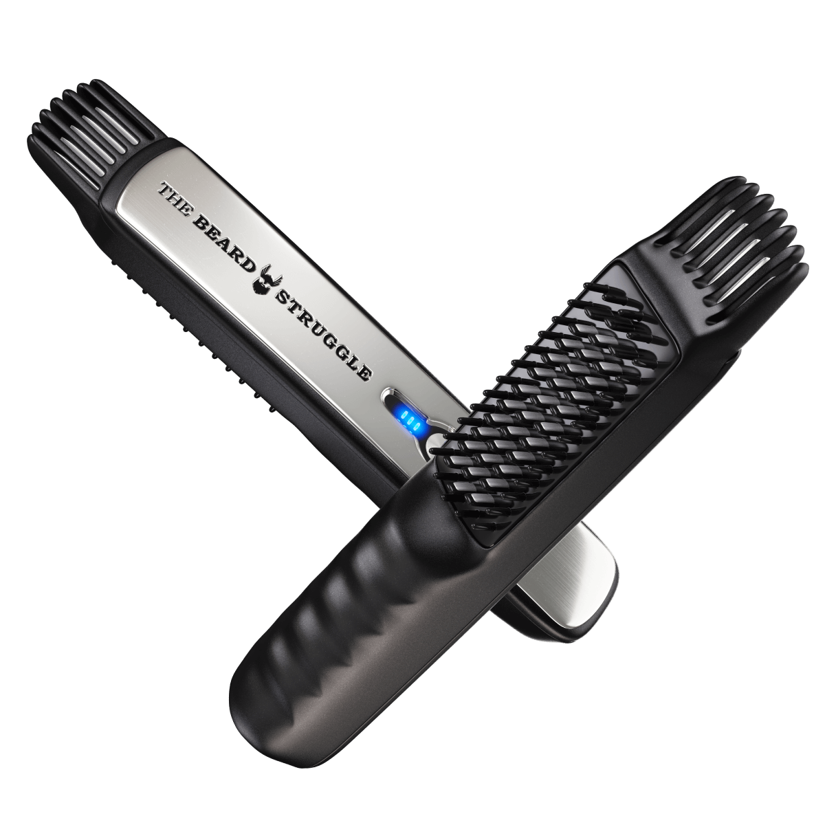 3-in-1 Heated Beard Brush + Straightener