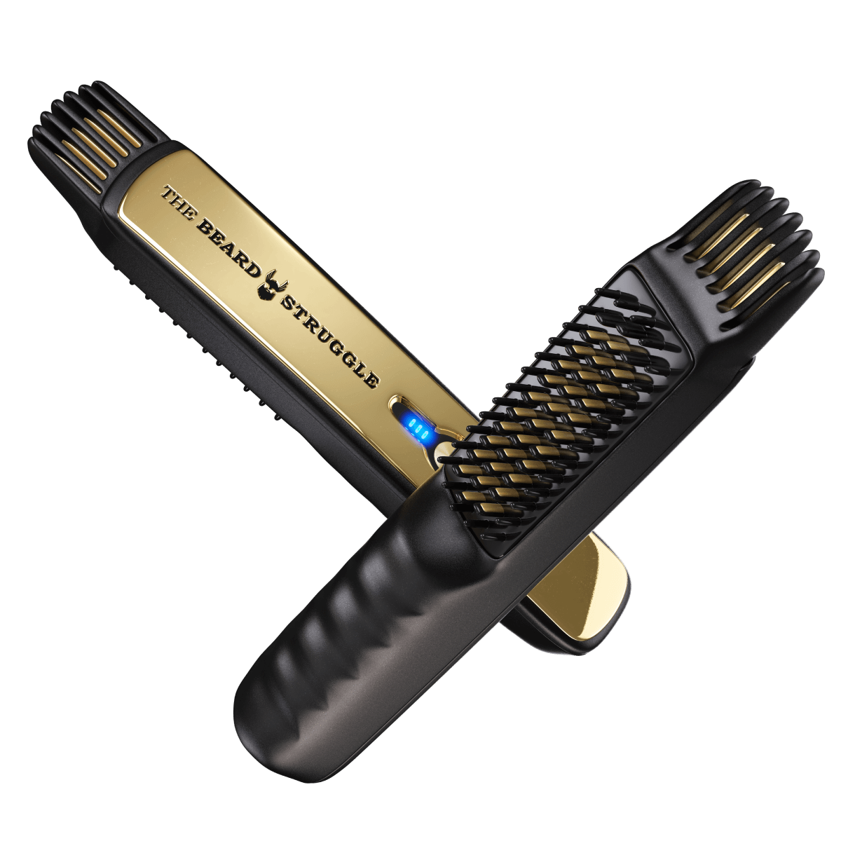 3-in-1 Heated Beard Brush + Straightener