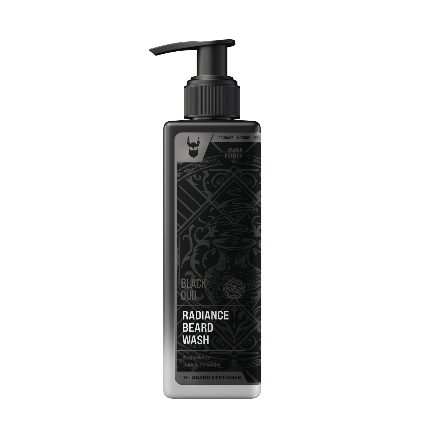 Shampoing à barbe au oud noir