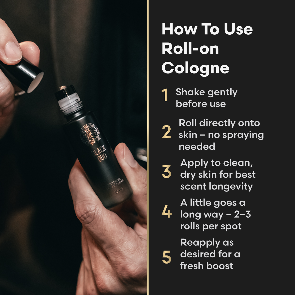 Eau de Cologne Oud Noir