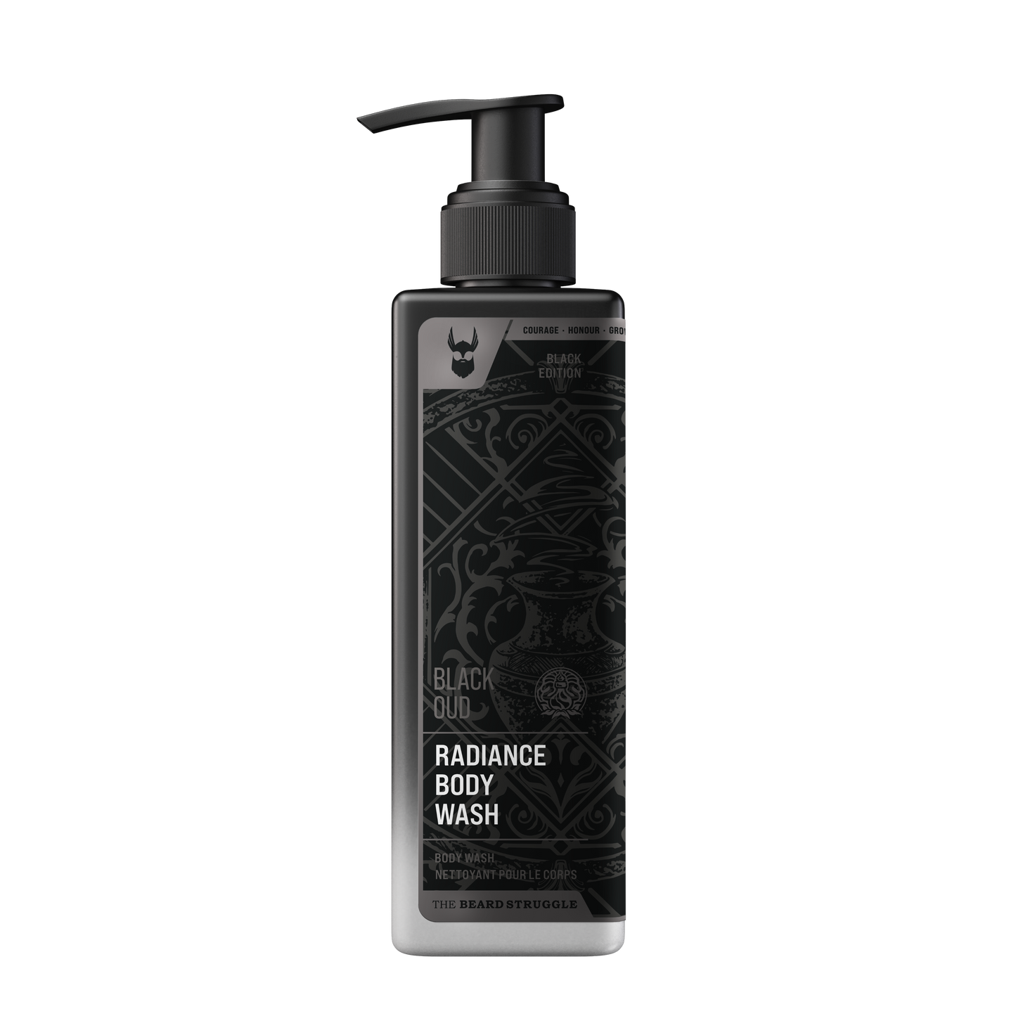 Gel douche au oud noir
