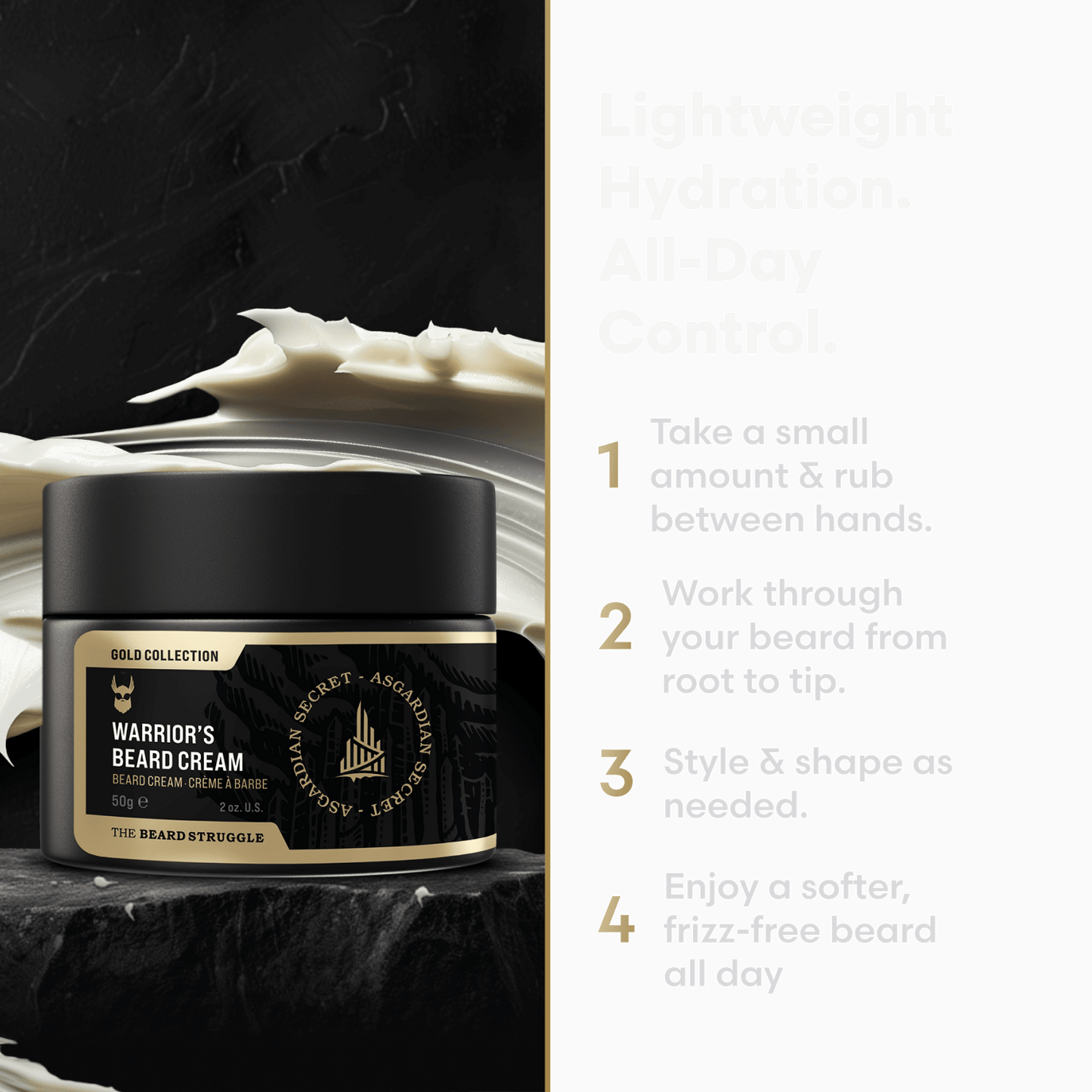 Bartcreme: Besiegen Sie Trockenheit und Juckreiz