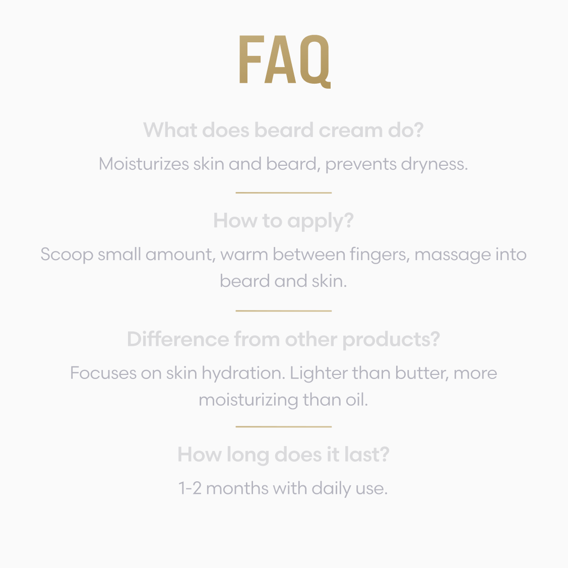 Bartcreme: Besiegen Sie Trockenheit und Juckreiz