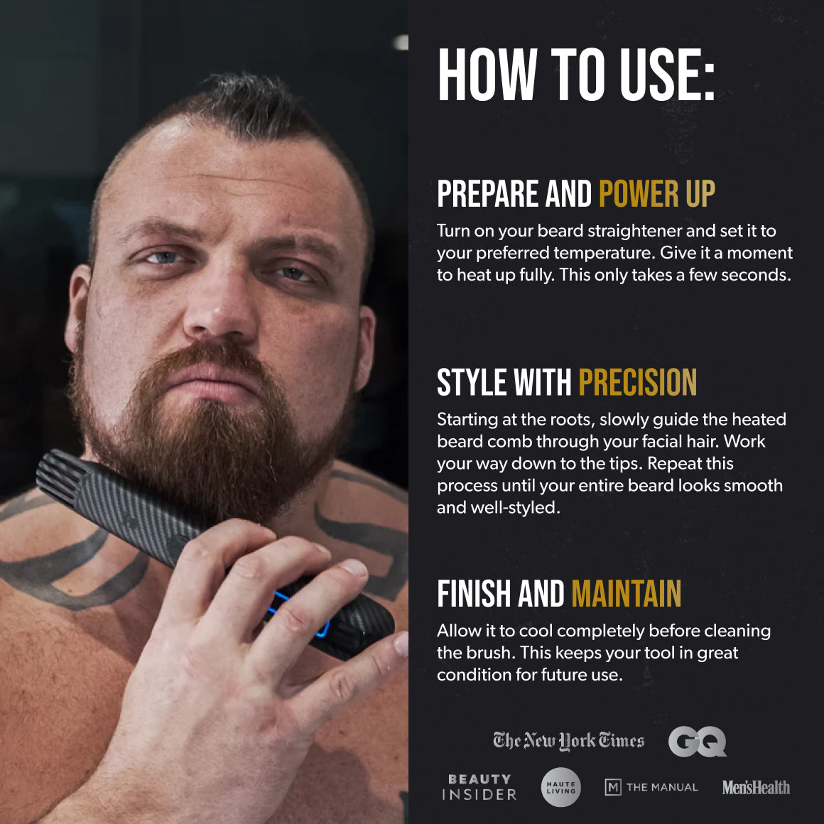 Ultimate Carbon X Bartpflegeset