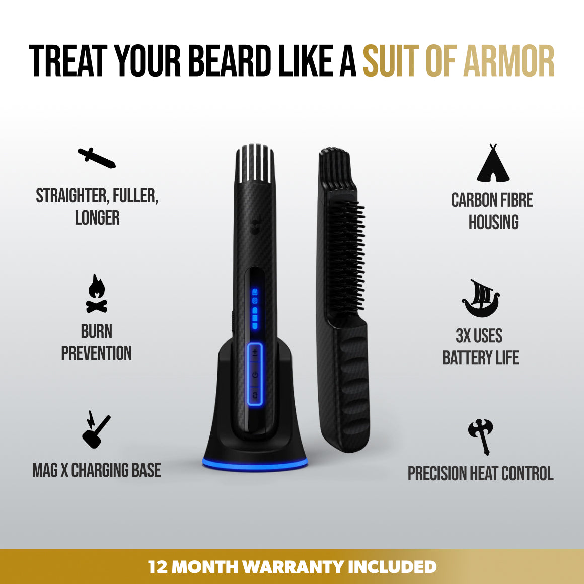 Ultimate Carbon X Bartpflegeset