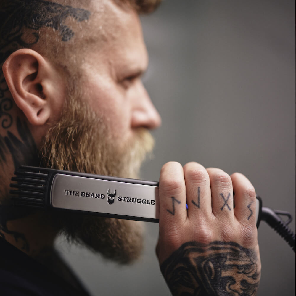 Beard struggle straightener best sale