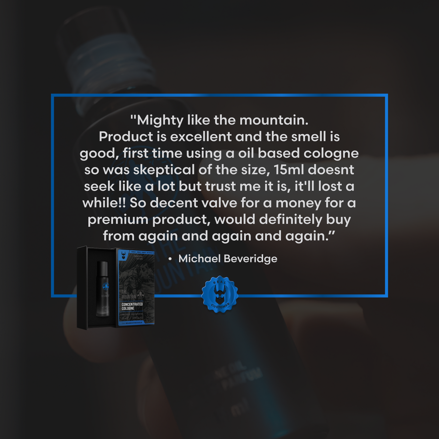 Konzentriertes Kölnisch Wasser - Berg