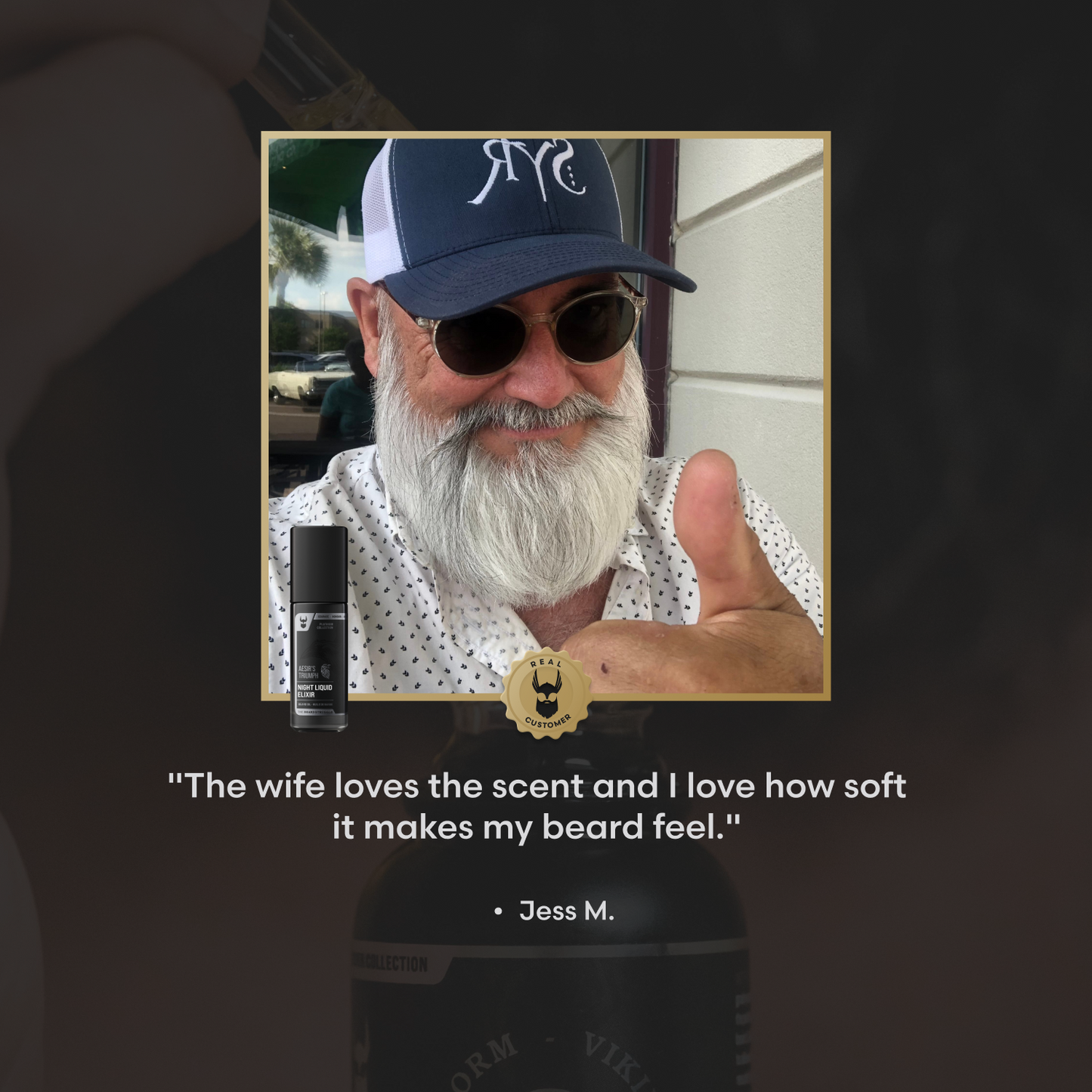 Flüssiges Elixieröl für die Nacht