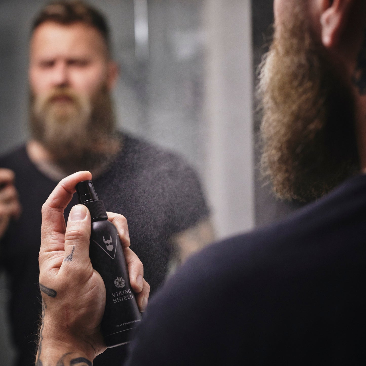 Viking Shield Hitzeschutzspray für Bart und Haar