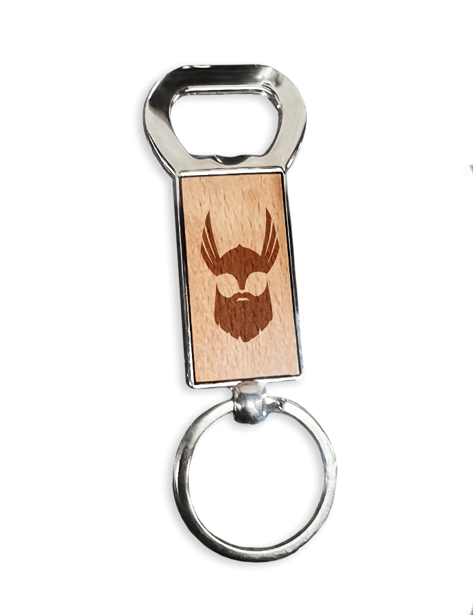 Keychain with bottle opener