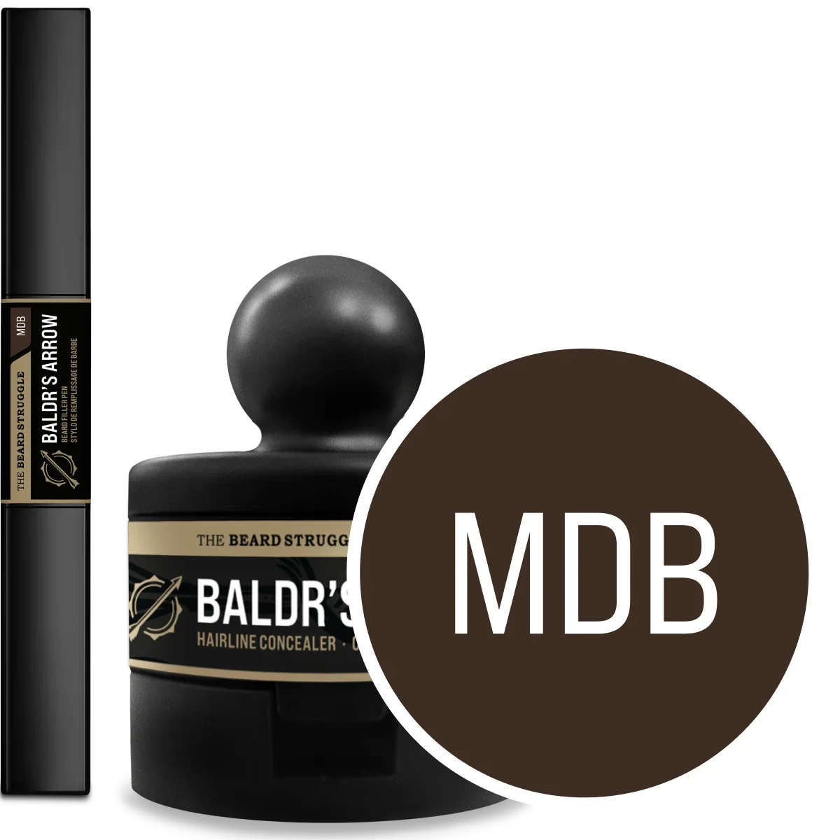 Bartstift- und Haar-Concealer-Paket