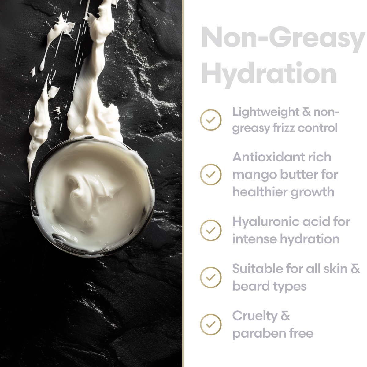Bartcreme: Besiegen Sie Trockenheit und Juckreiz