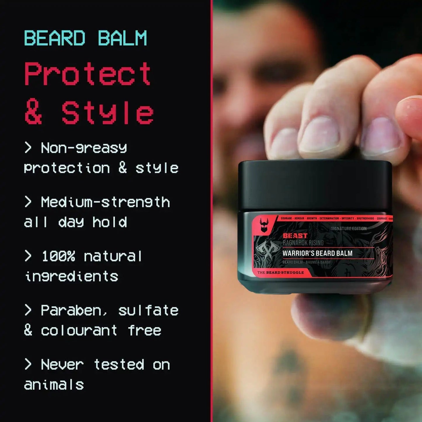 Warriors Bartbalsam - Beast