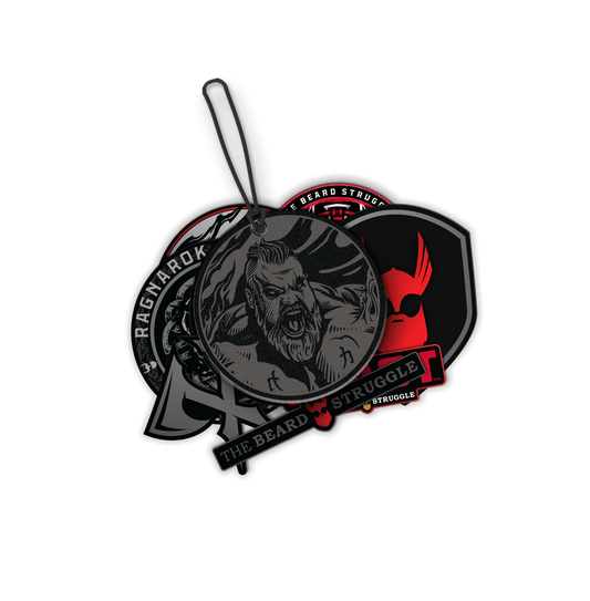 The Beast Auto-Erfrischer + Sticker-Paket